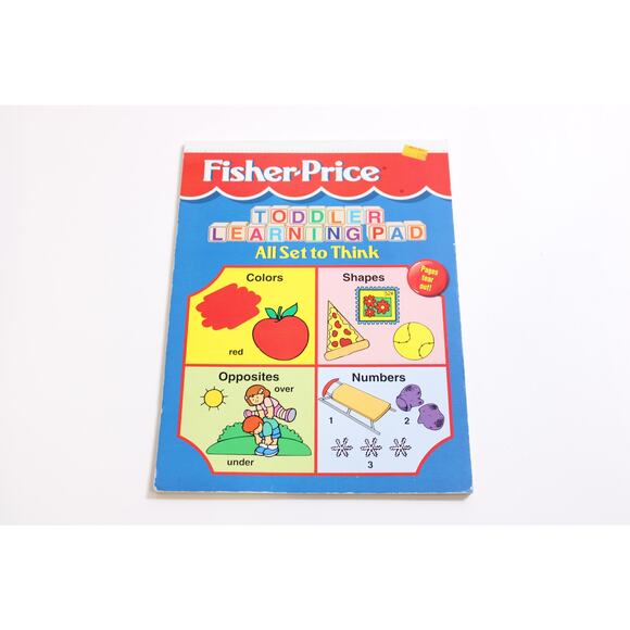 Fisher-Price, Toddler Learning Pad, 1998, Children's Activity, ~ 250407-WH 345 - Picture 1 of 4